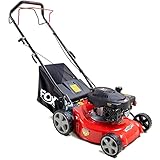 Fox 16'/40cm Petrol Turbo Lawn Mower 'Little Sod' Recoil 80cc Self Propelled...