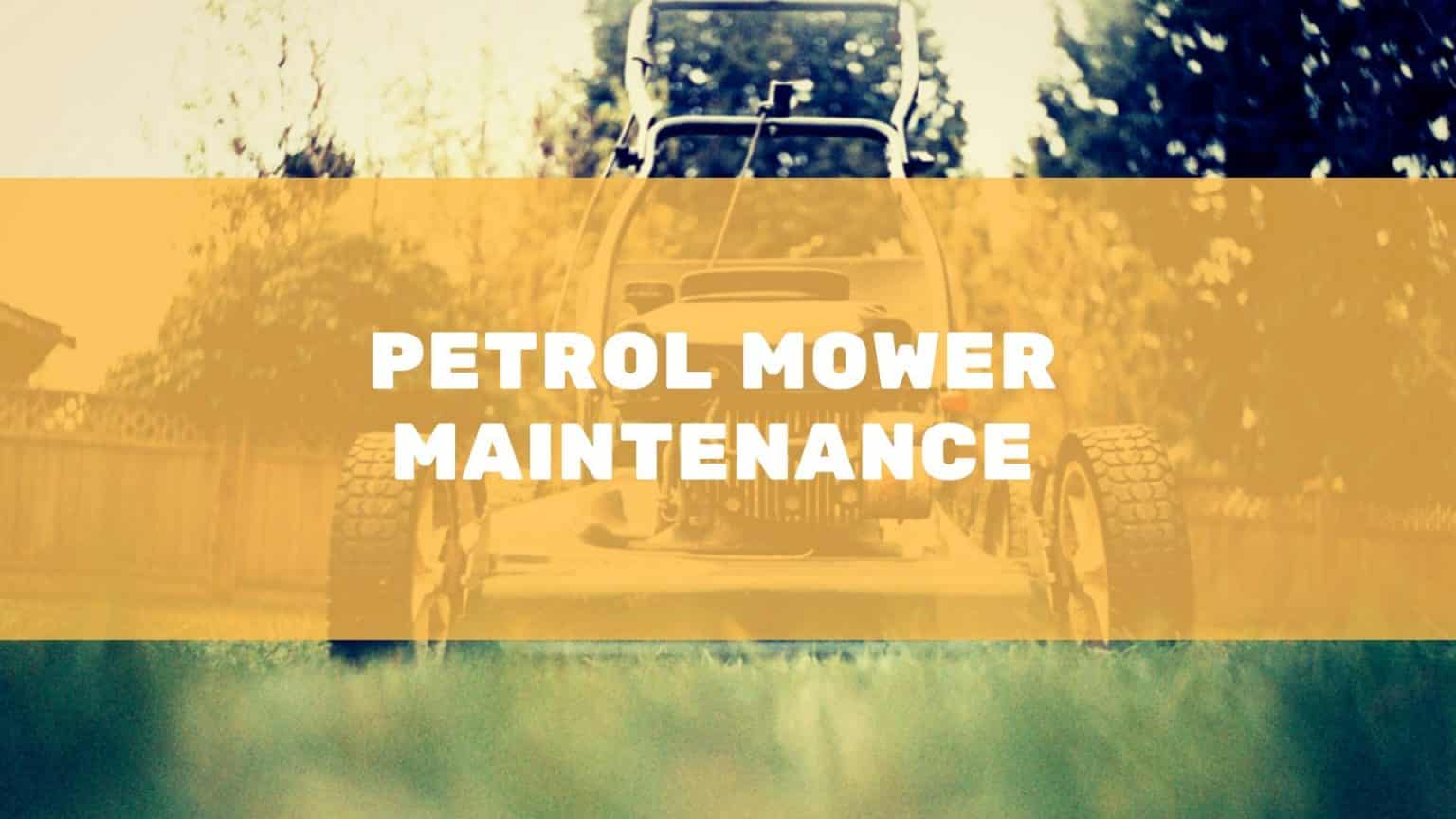 How to Service a Petrol Lawn Mower Lawn Mower Hut